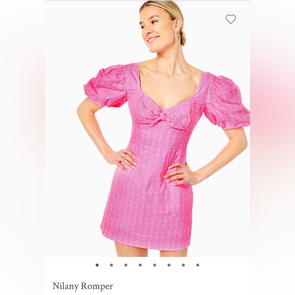NOT4SALE LOOKING TO BUY LILLY PULITZER NILANI ROMPER SIZE 8